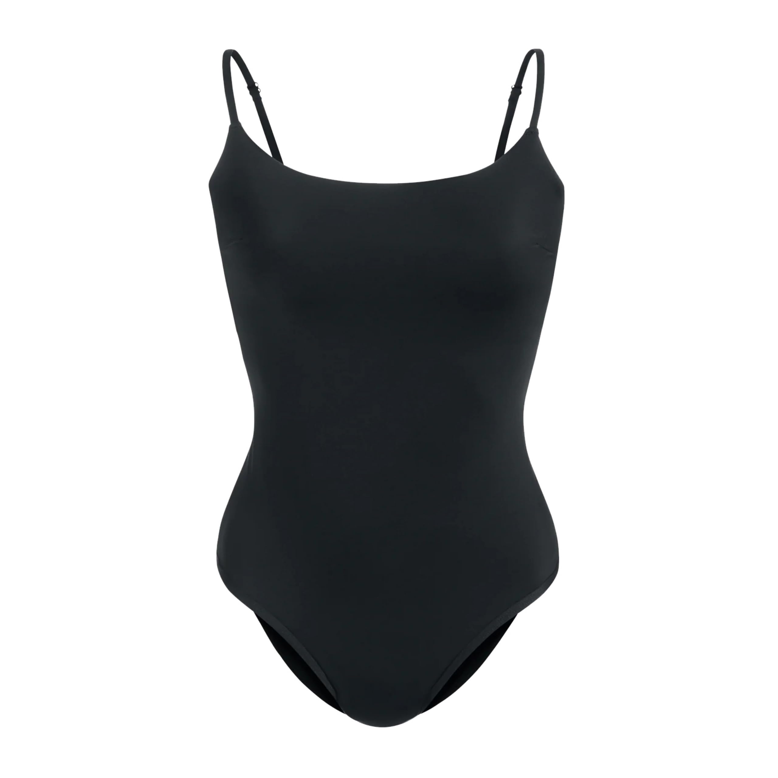 Leakproof Classic One Piece Swimsuit, Black