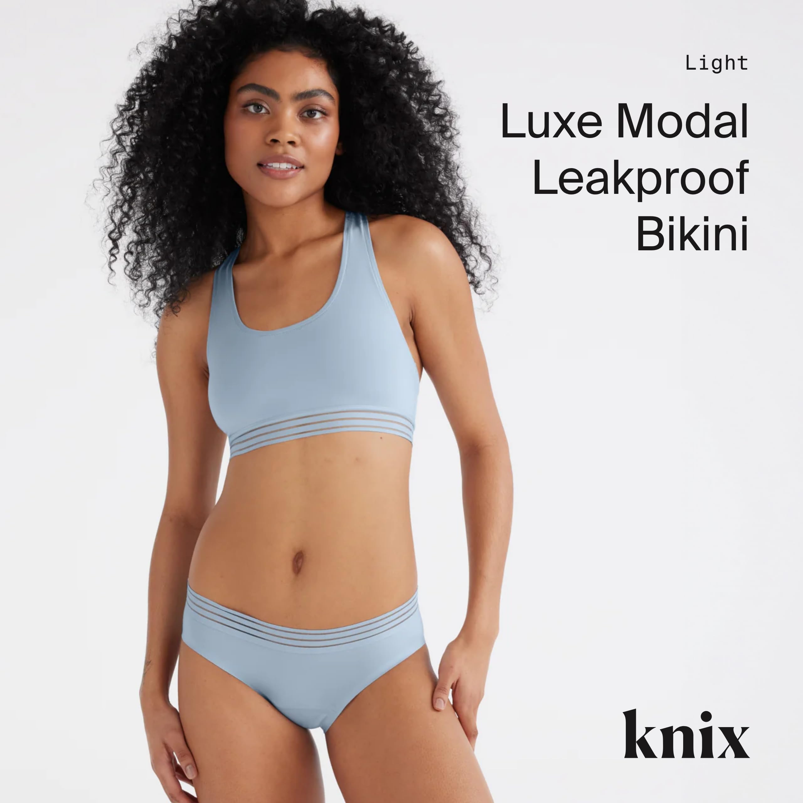 KNIX Luxe Modal Leakproof Bikini - Period Underwear for Women