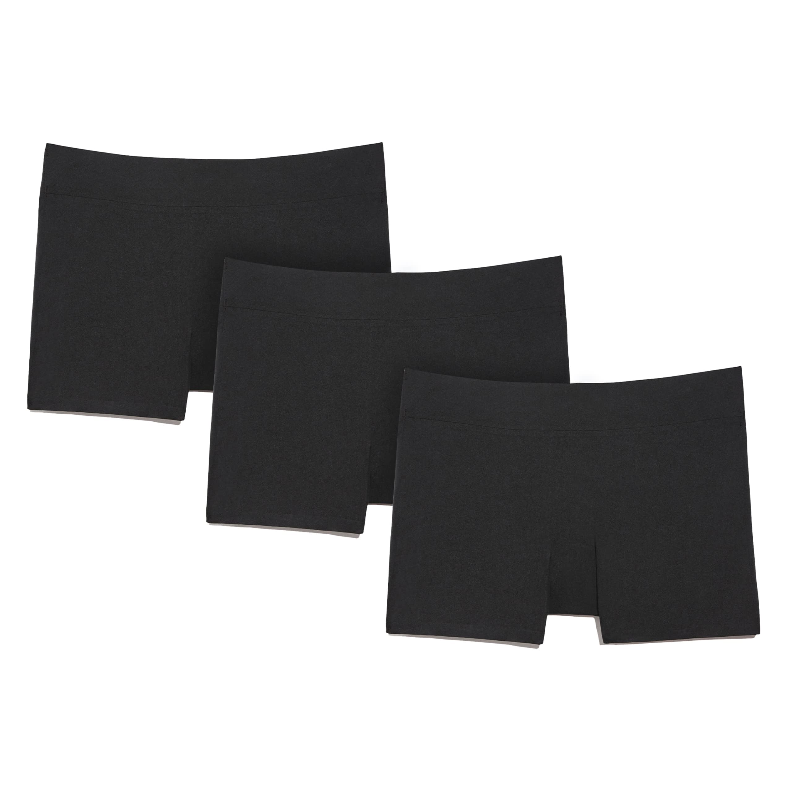 KNIX Super Leakproof Dream Short - Period Underwear or Pajamas for Women - Black (3 Pack)